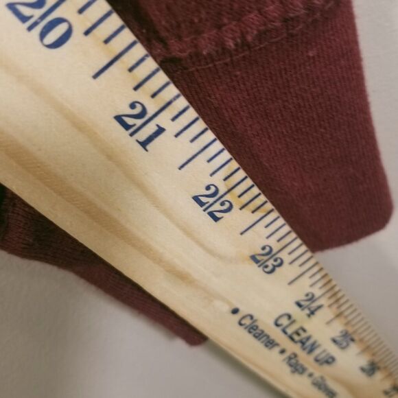 Oxford University Sweatshirt Mens Large Maroon Red UK College Logo Crewneck - Picture 11 of 11